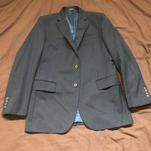 Stafford Travel Slim-Fit Suit Separate Jacket Navy